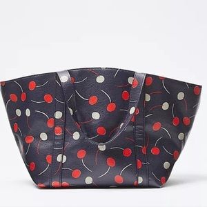 Ann Taylor Cherry Tote Bag Purse 586942